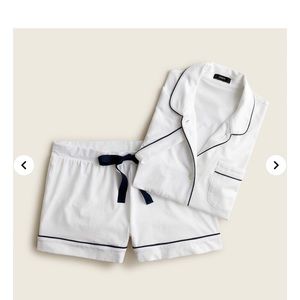 J. Crew Dreamy short-sleeve pajama short set